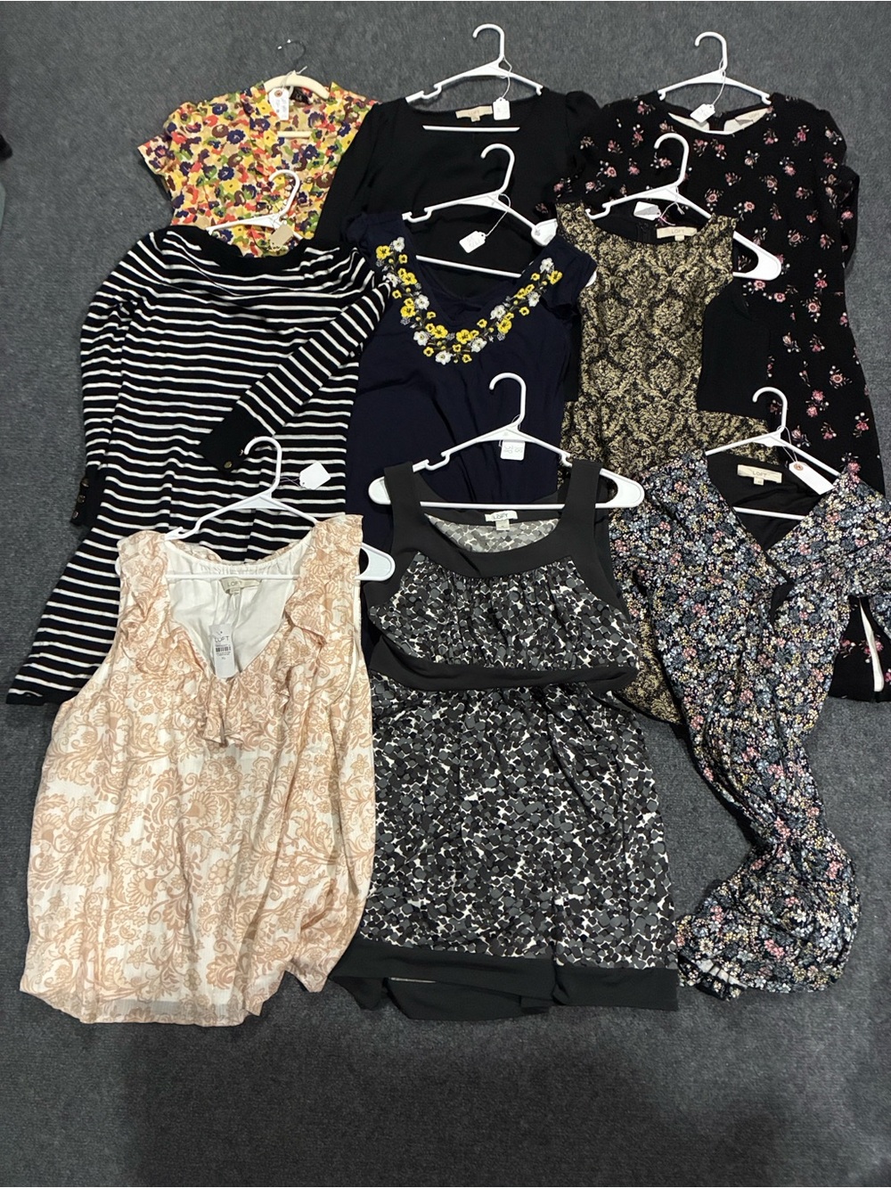 🚨Lot/9 LOFT BRAND 6 Dresses & 3 Tops (Lot of 9) Some NWT
